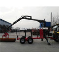 log Crane en Log Trailer